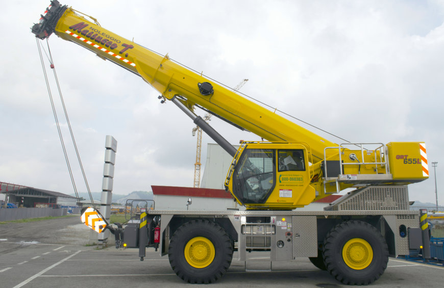 Manitowoc: Italian rental giant Massucco T, buys three Grove GRT655L rough-terrain cranes